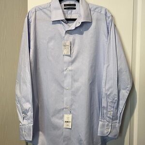 Saks Fifth Avenue Sky Blue Dress Shirt